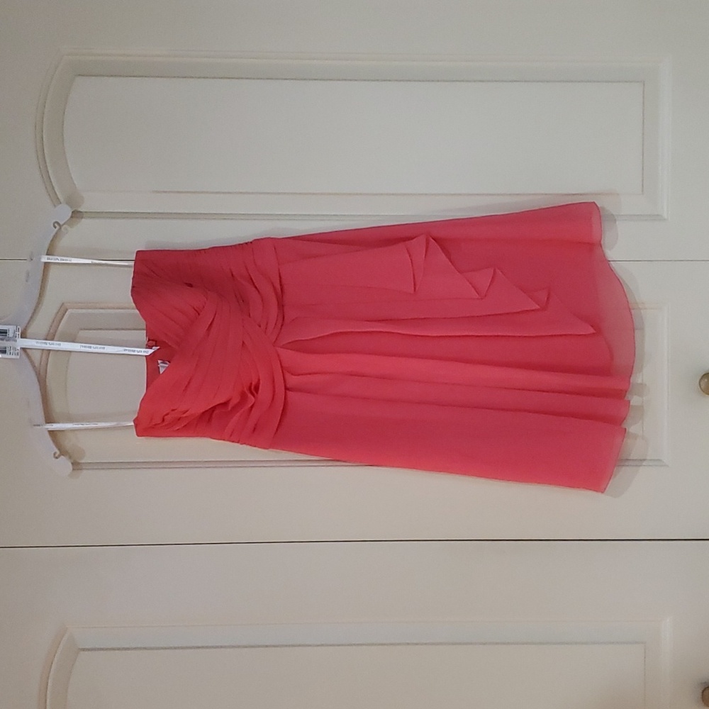 David's Bridal Guava Short Cocktail/Bridesmaids Dress